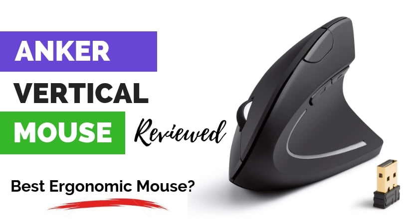 anker 2.4g wireless vertical ergonomic mouse driver